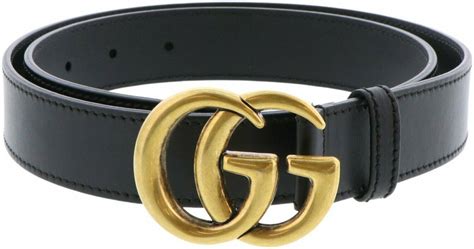 ladies black gucci belt|gucci black belt for women.